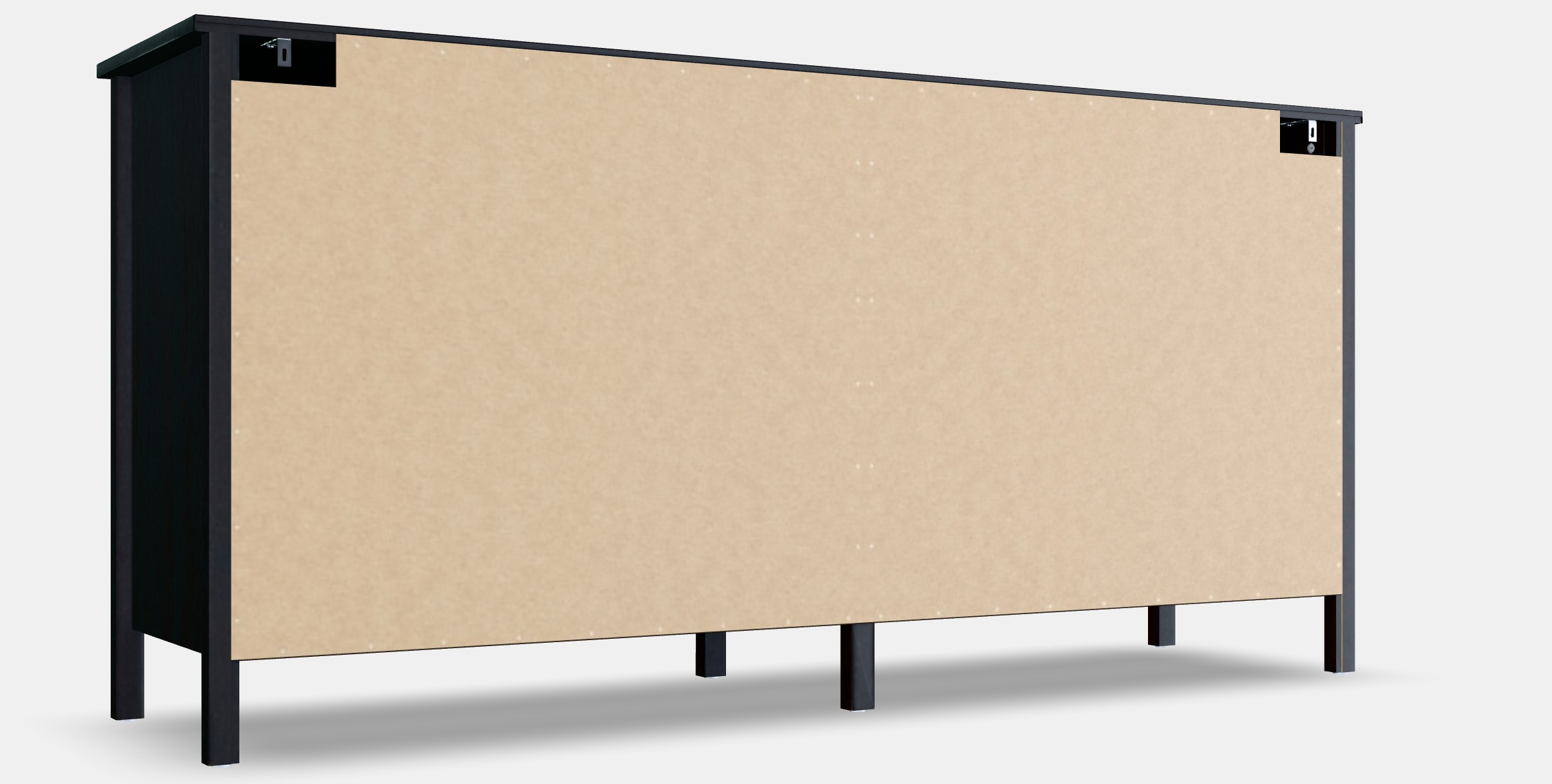 KOPPANG Chest of 6 drawers Low-poly 3D model_5