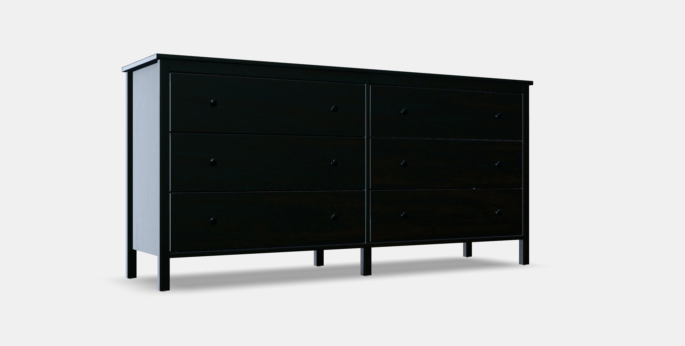 KOPPANG Chest of 6 drawers Low-poly 3D model_8