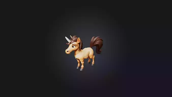 Cartoon Centaur 3D model