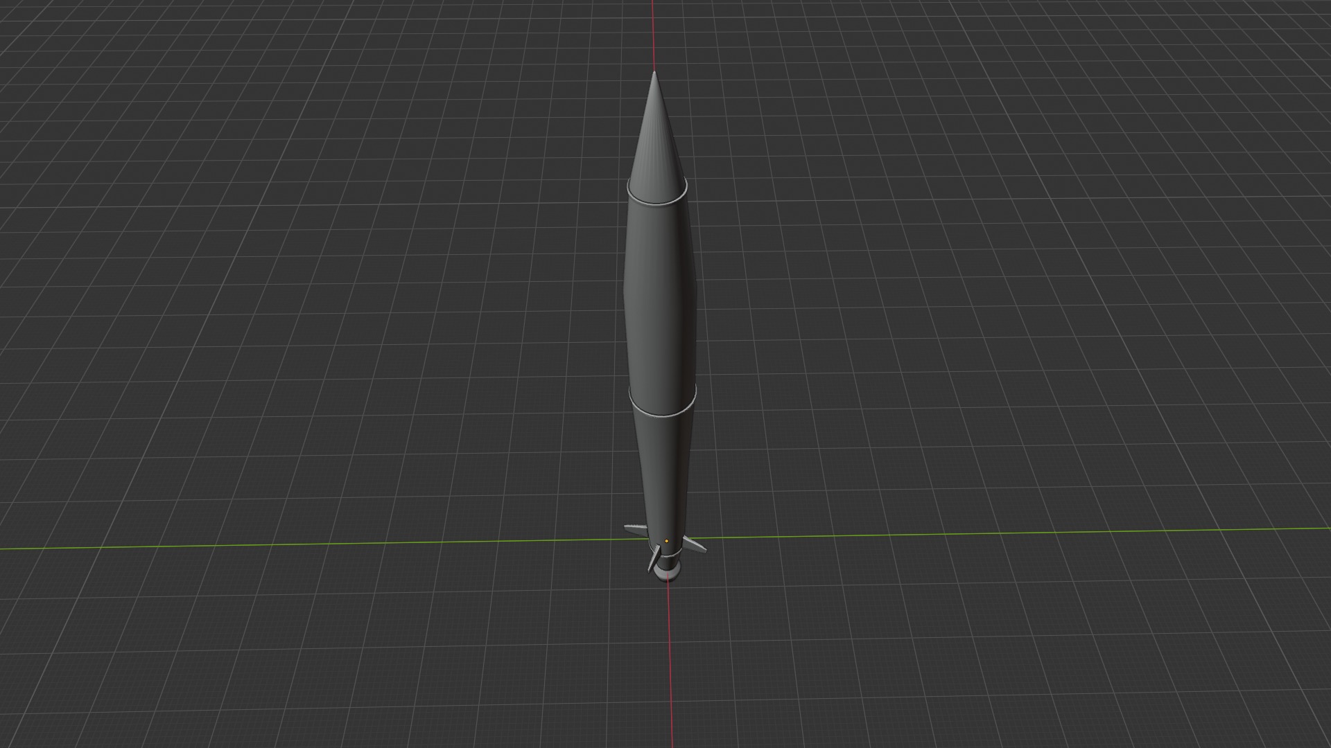 3D missile  free model Free low-poly 3D model_11