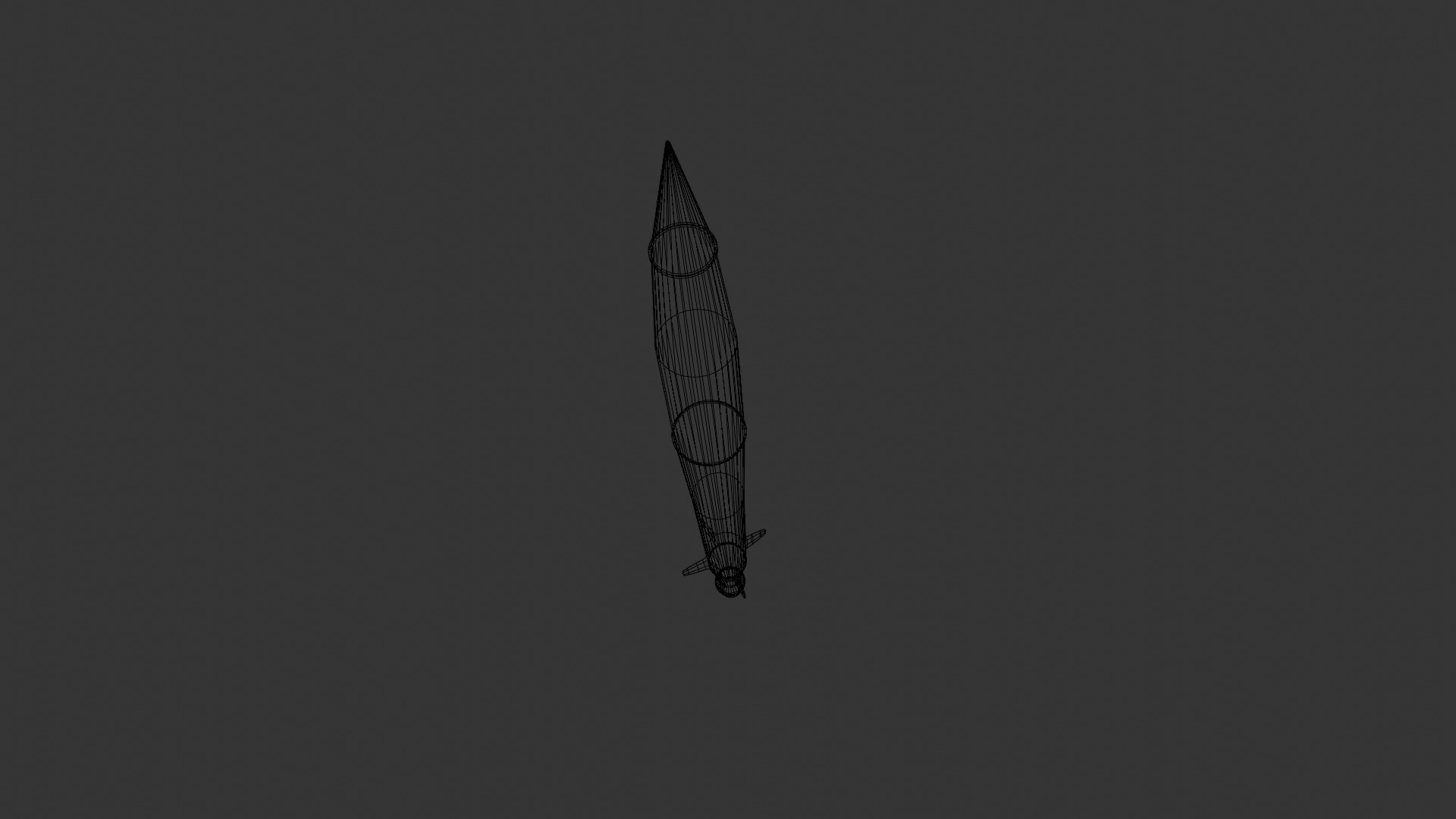 3D missile  free model Free low-poly 3D model_18