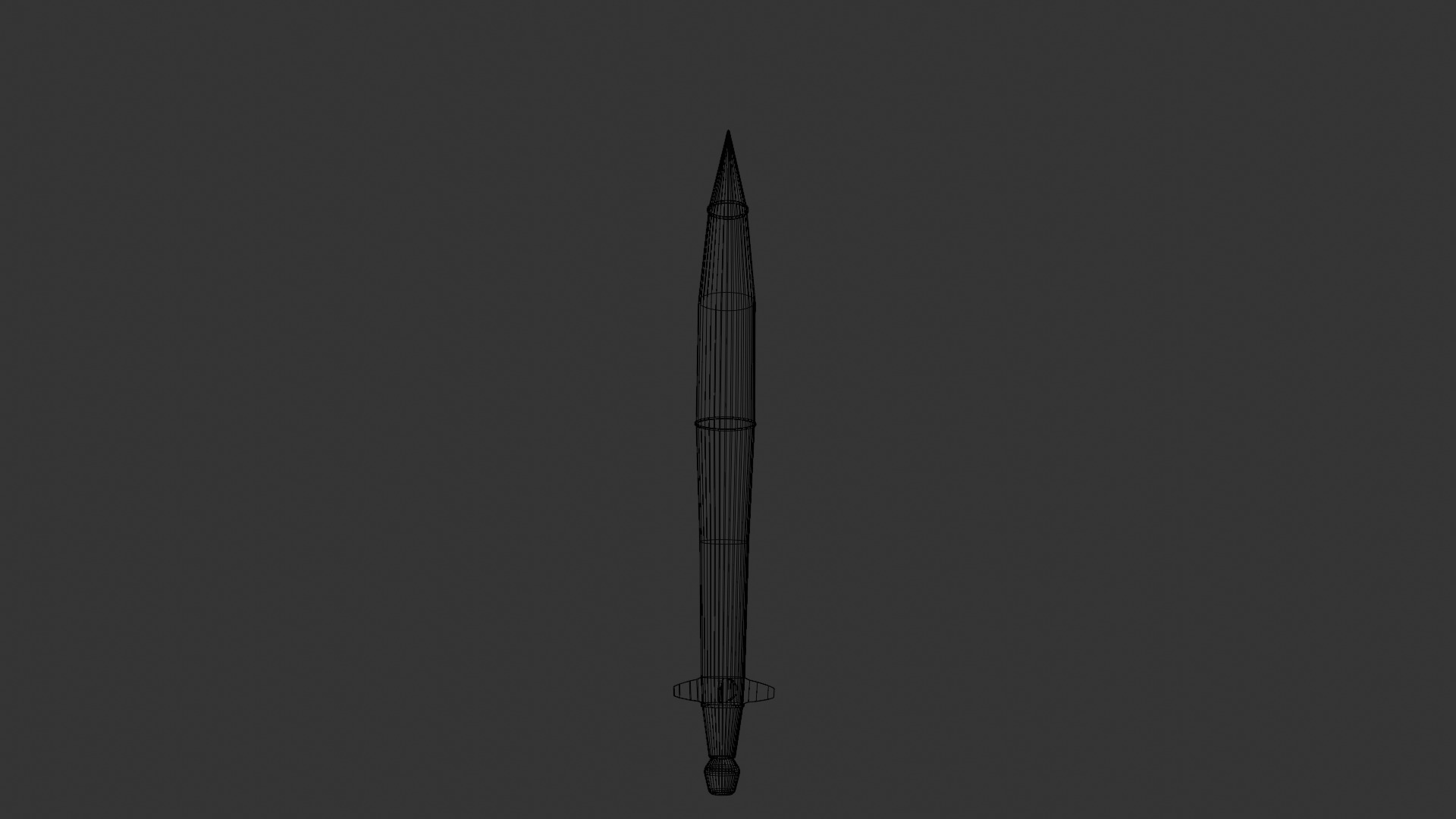 3D missile  free model Free low-poly 3D model_16