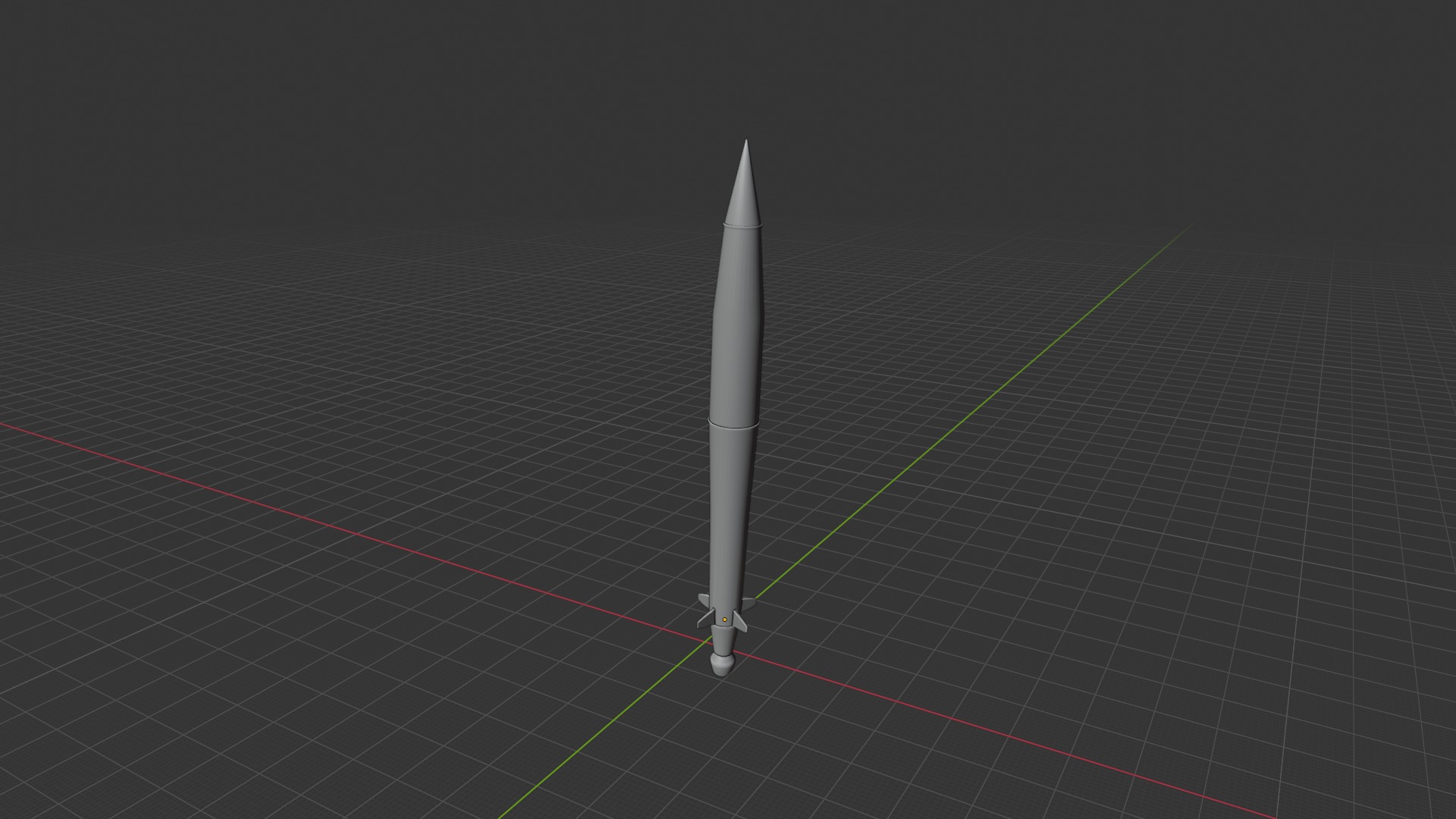 3D missile  free model Free low-poly 3D model_12