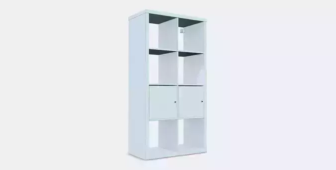 KALLAX Shelving unit with doors 4