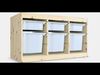 TROFAST Storage combination with boxes 36 Low-poly 3D model_1