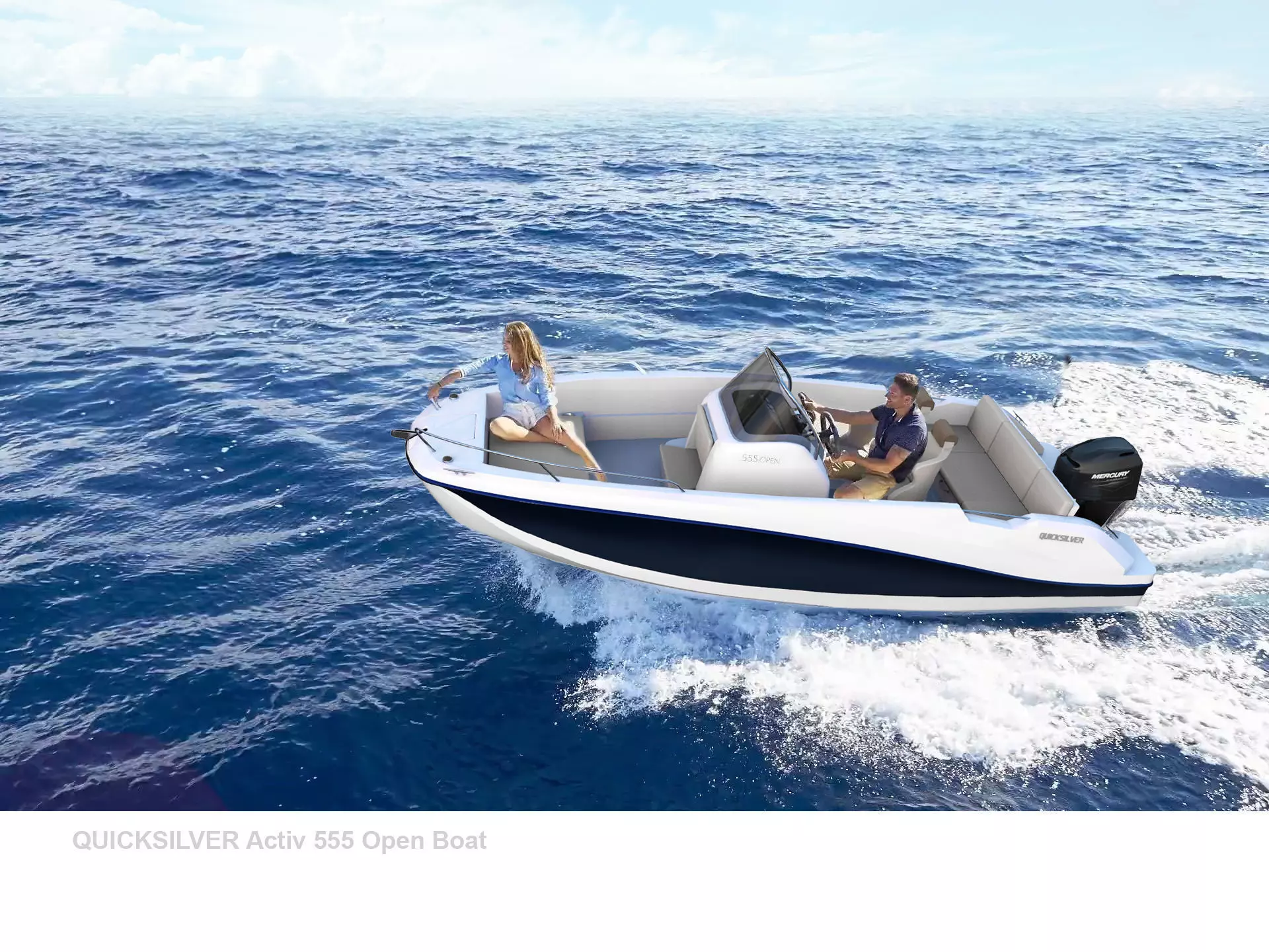 QUICKSILVER 555 Open Boat 3D Print 3D print model_0