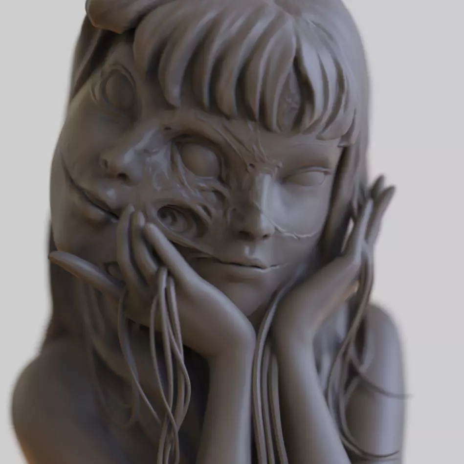Tomie 3D print model_0