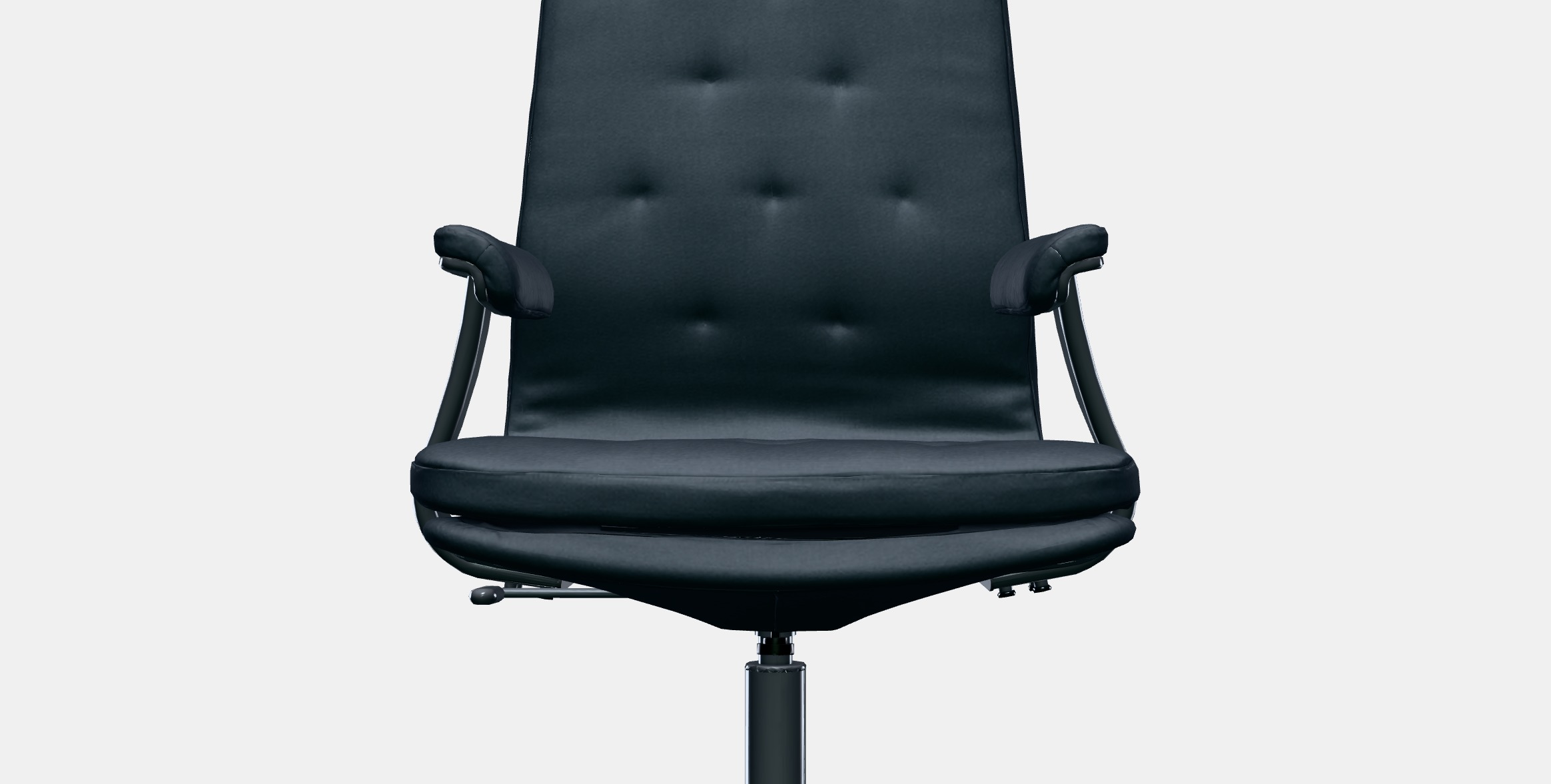 MULLFJALLET Conference chair with castors 1 Low-poly 3D model_11