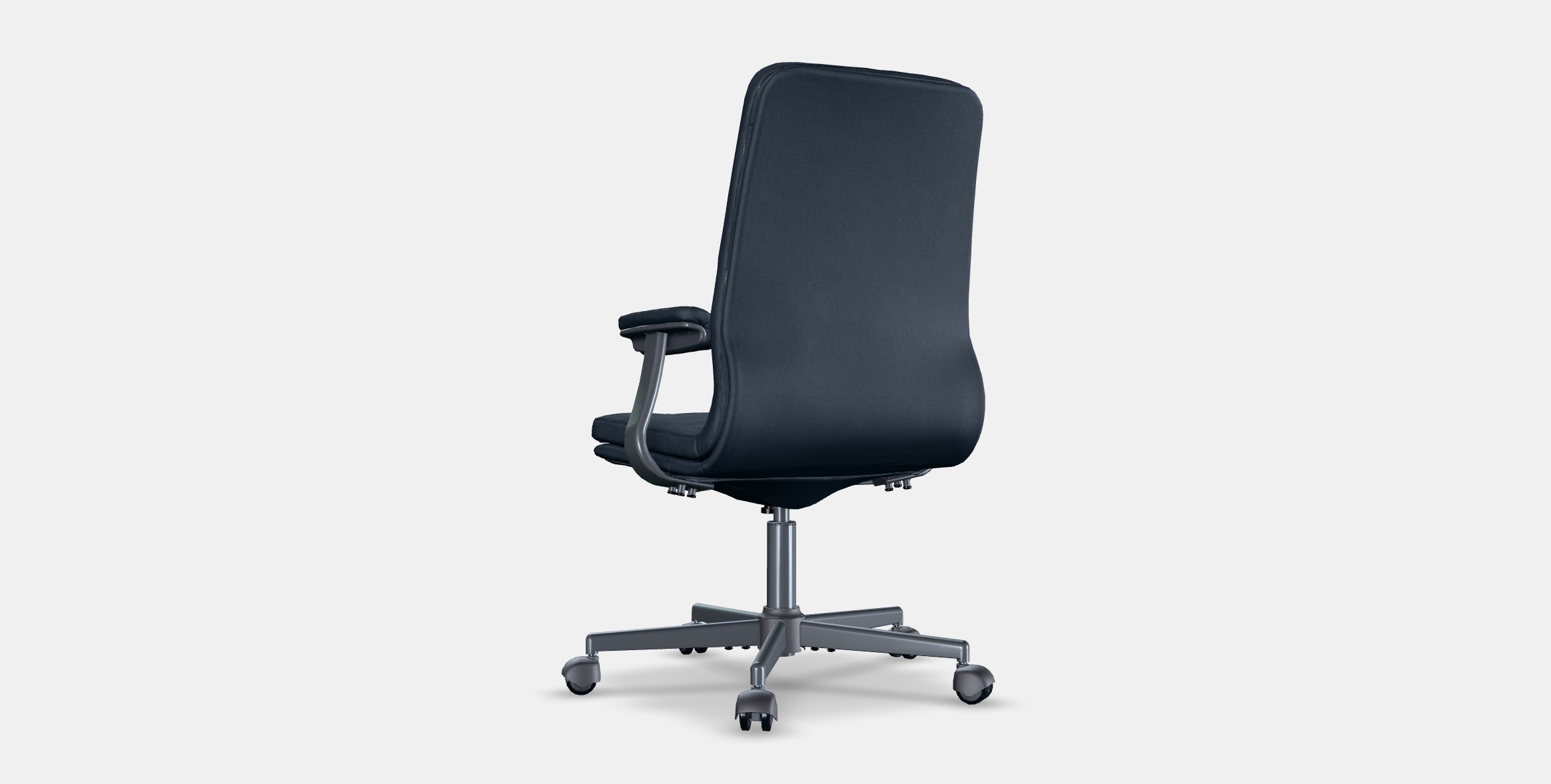 MULLFJALLET Conference chair with castors 1 Low-poly 3D model_15