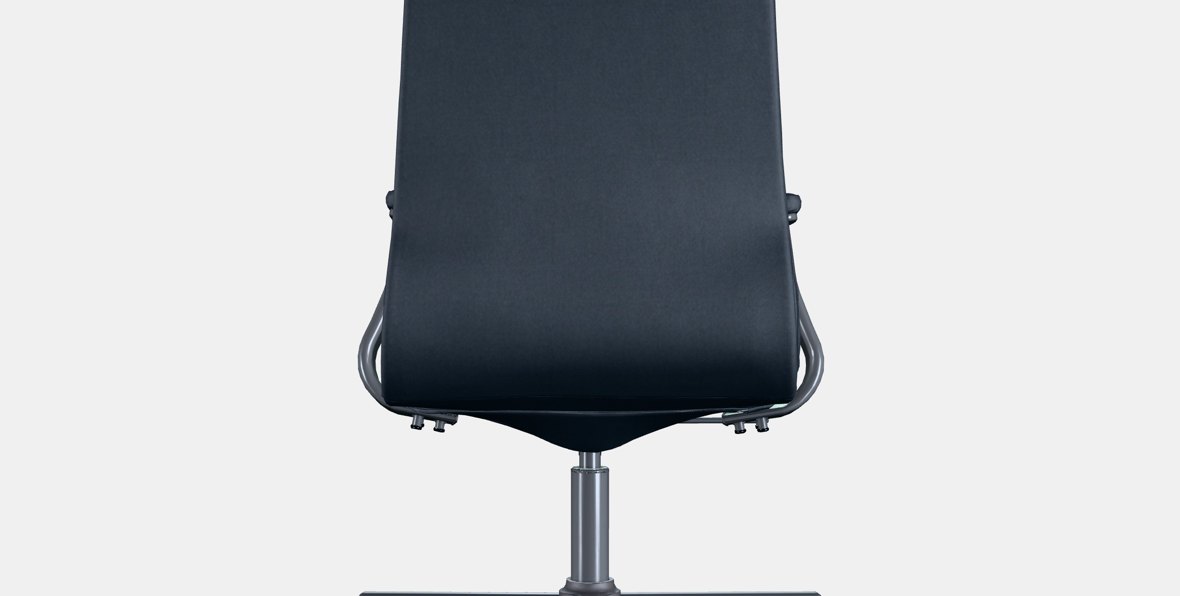 MULLFJALLET Conference chair with castors 1 Low-poly 3D model_14