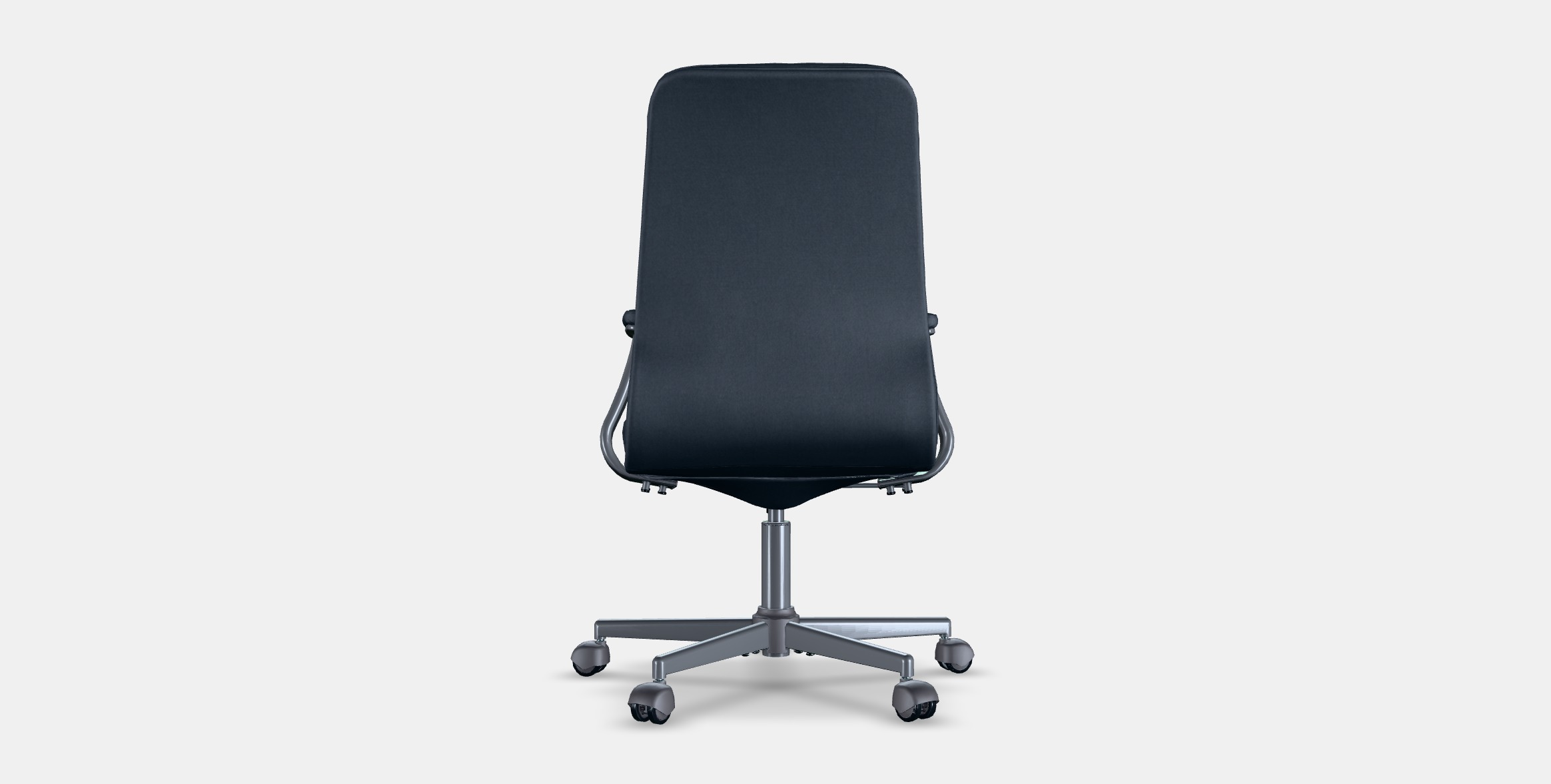 MULLFJALLET Conference chair with castors 1 Low-poly 3D model_13