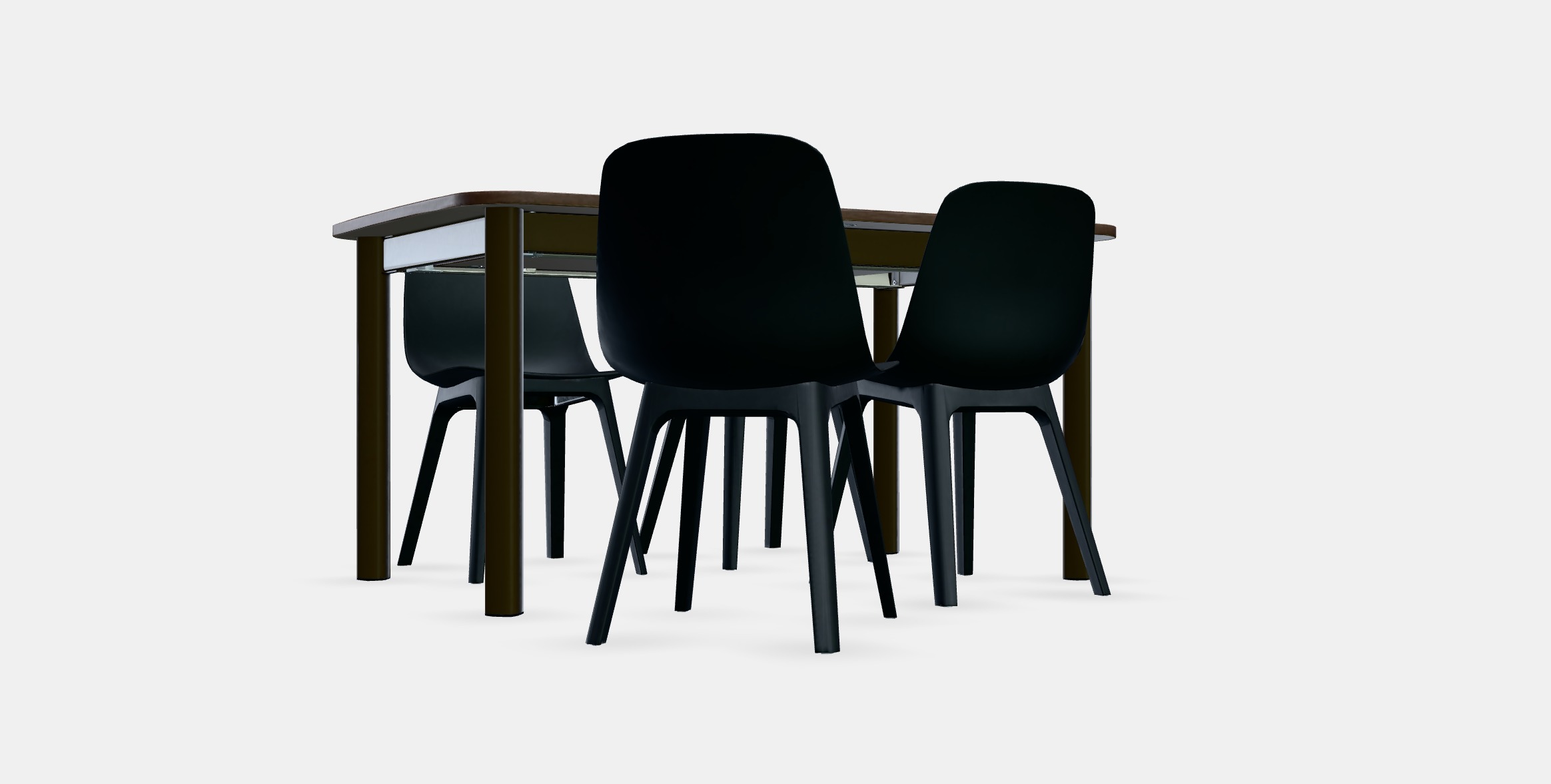 STRANDTORP - ODGER Table and 4 chairs 3D model_9