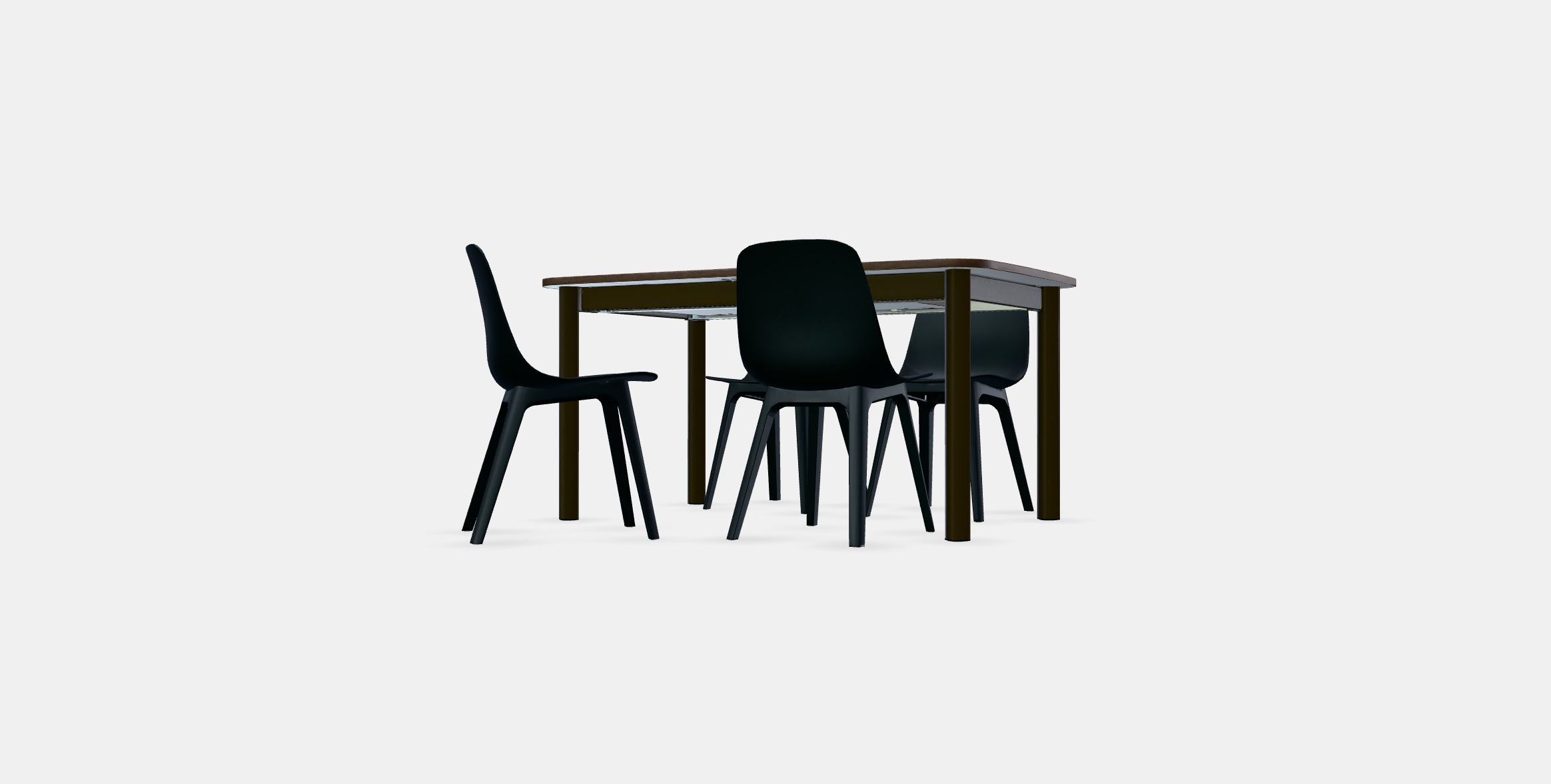 STRANDTORP - ODGER Table and 4 chairs 3D model_12