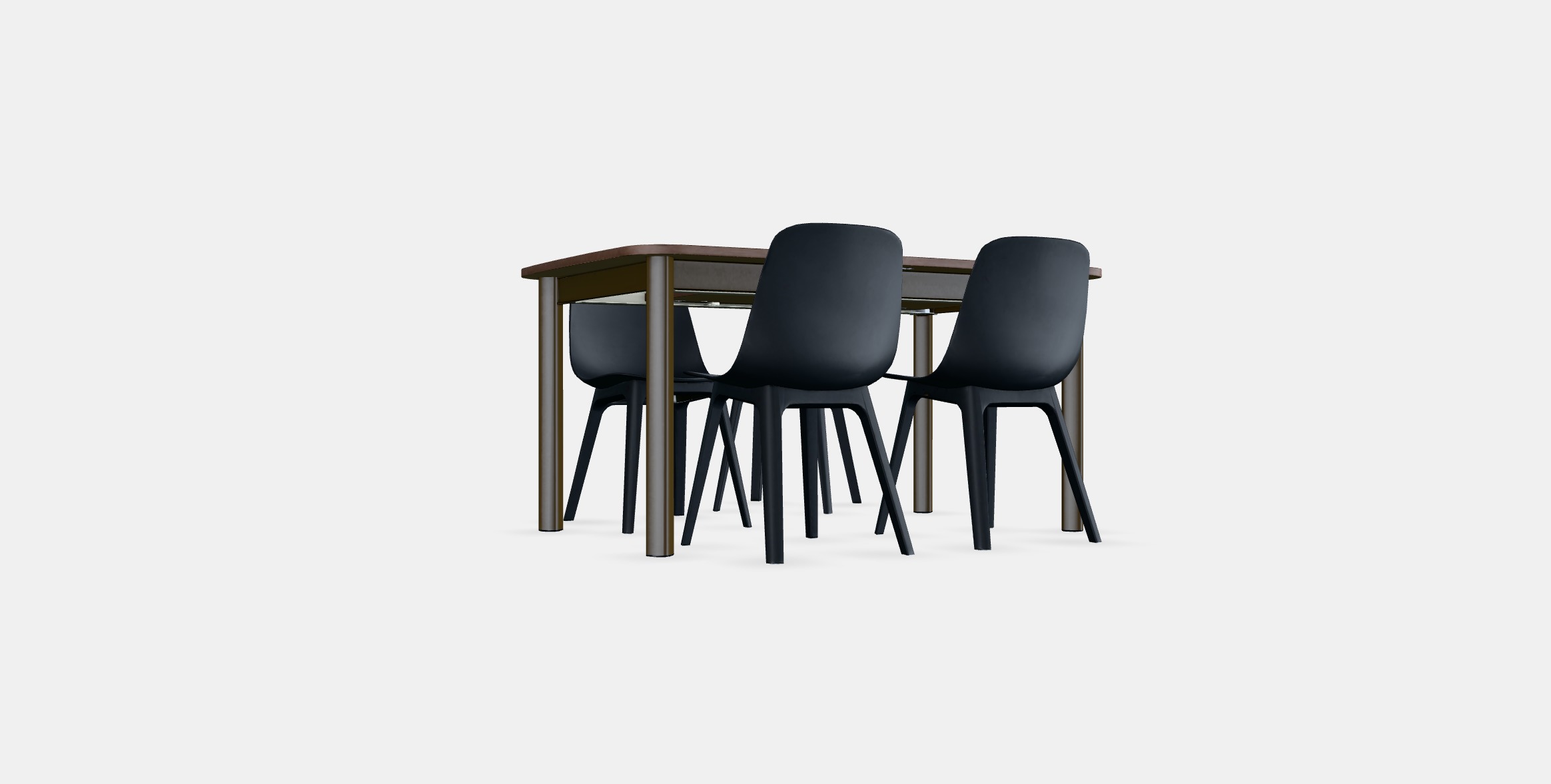 STRANDTORP - ODGER Table and 4 chairs 3D model_16