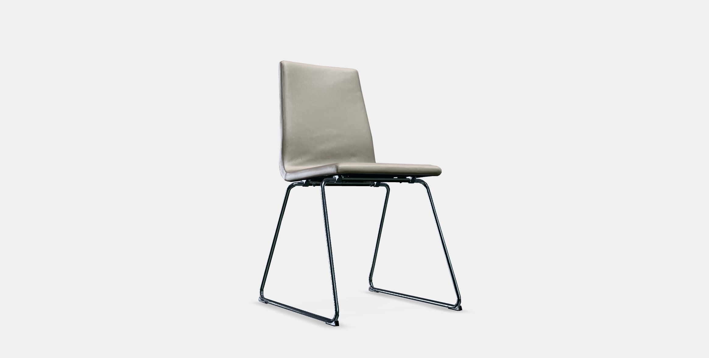 LILLANAS Chair 3 Low-poly 3D model_2