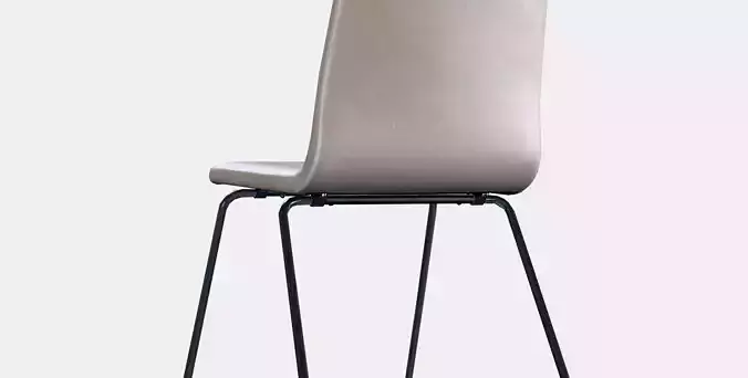 LILLANAS Chair 3 Low-poly 3D model