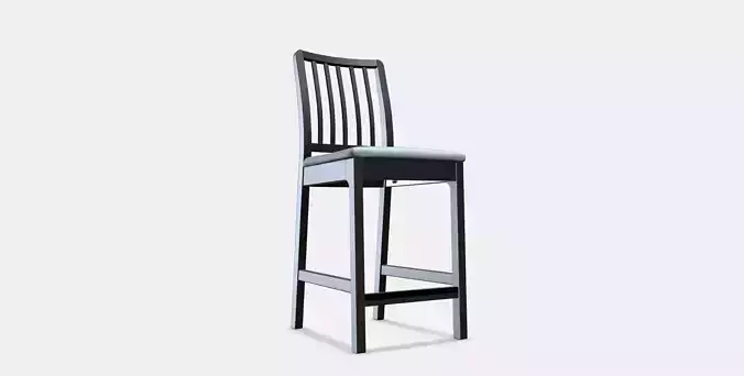 EKEDALEN Bar stool with backrest 4