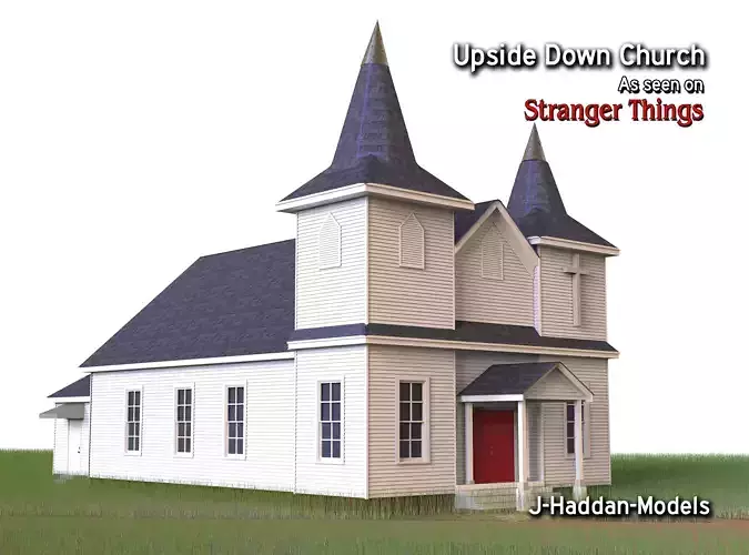Upside-Down Church from Stranger Things Season 5