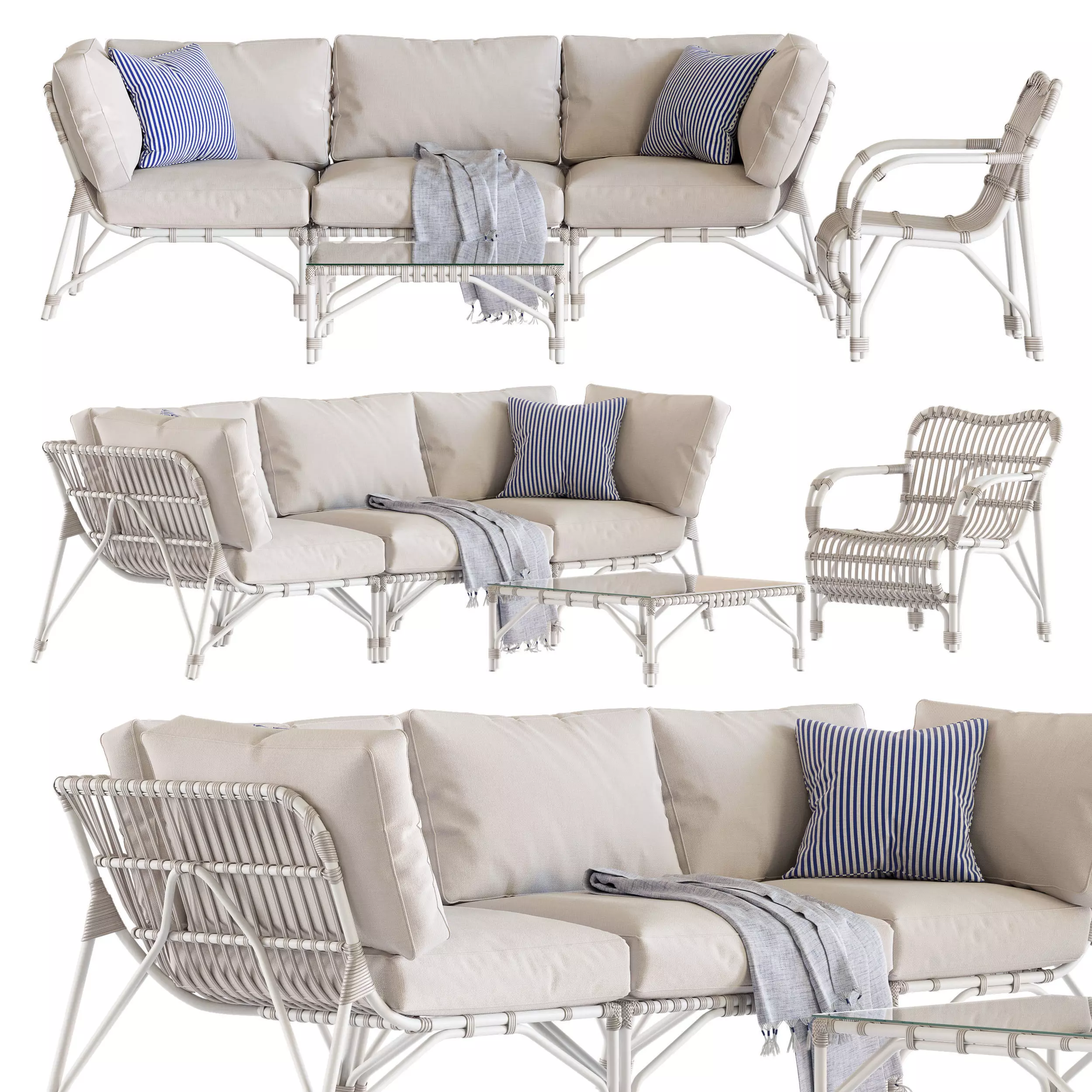 Vincent Sheppard Lucy Outdoor Set 3D model