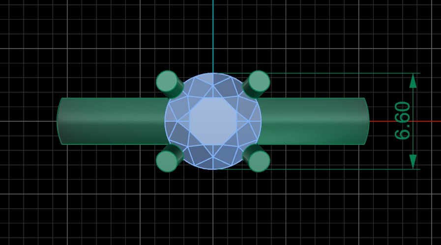 jewelry ring 135 3D print model_3