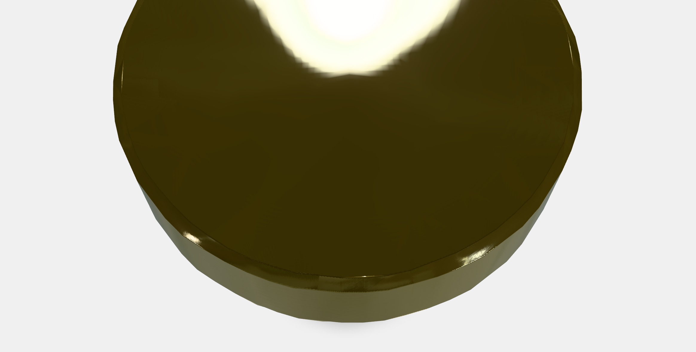 BAGGANAS Knob 9 Low-poly 3D model_4