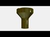 BAGGANAS Knob 9 Low-poly 3D model_1