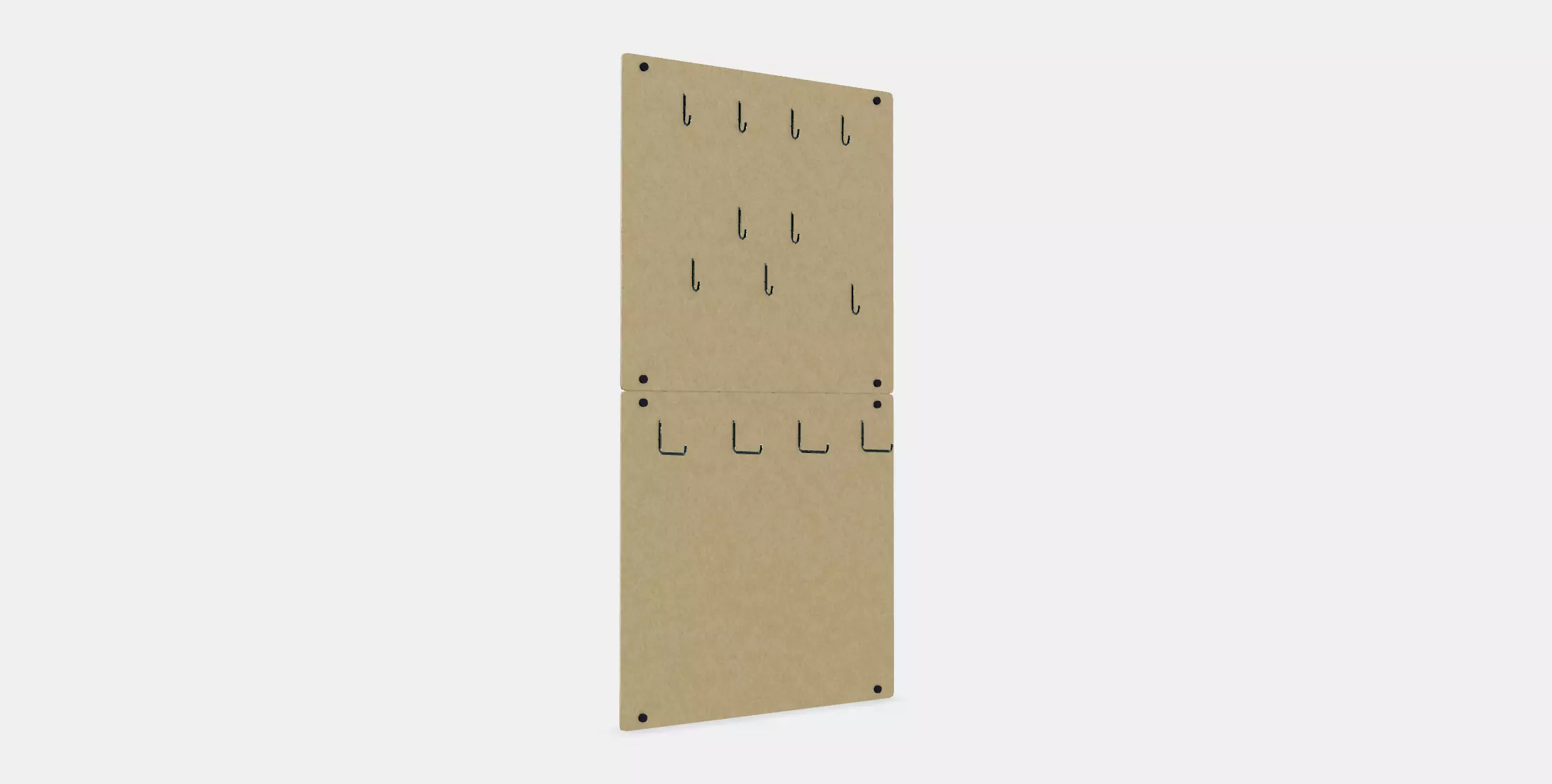SKADIS Pegboard combination 5 Low-poly 3D model
