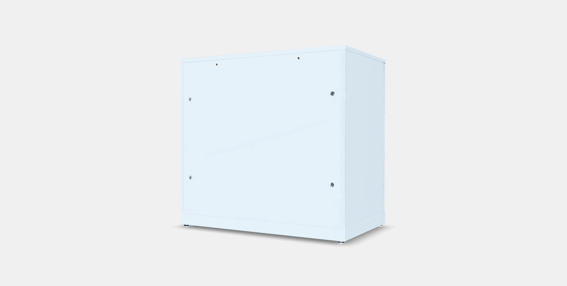 NORDLI Chest of 3 drawers 6 3D model_5