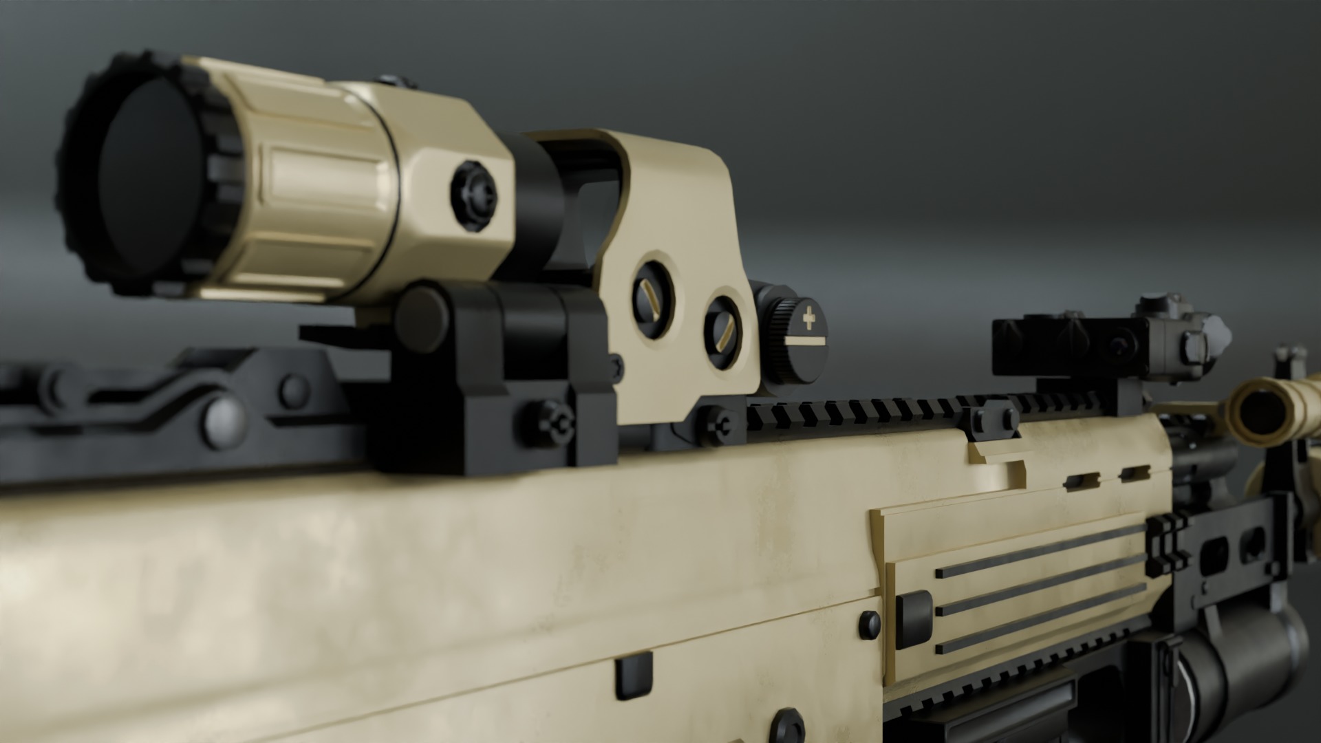 AK12BR Low-poly 3D model_7