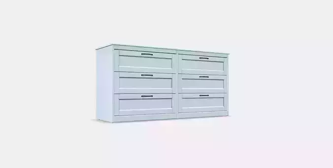 SONGESAND Chest of 6 drawers 1