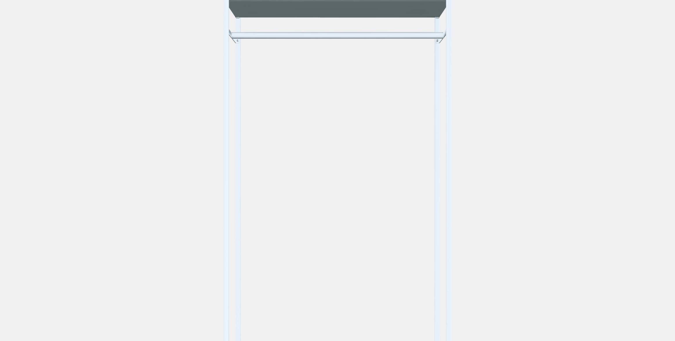 PLATSA Open clothes hanging unit 1 3D model_15