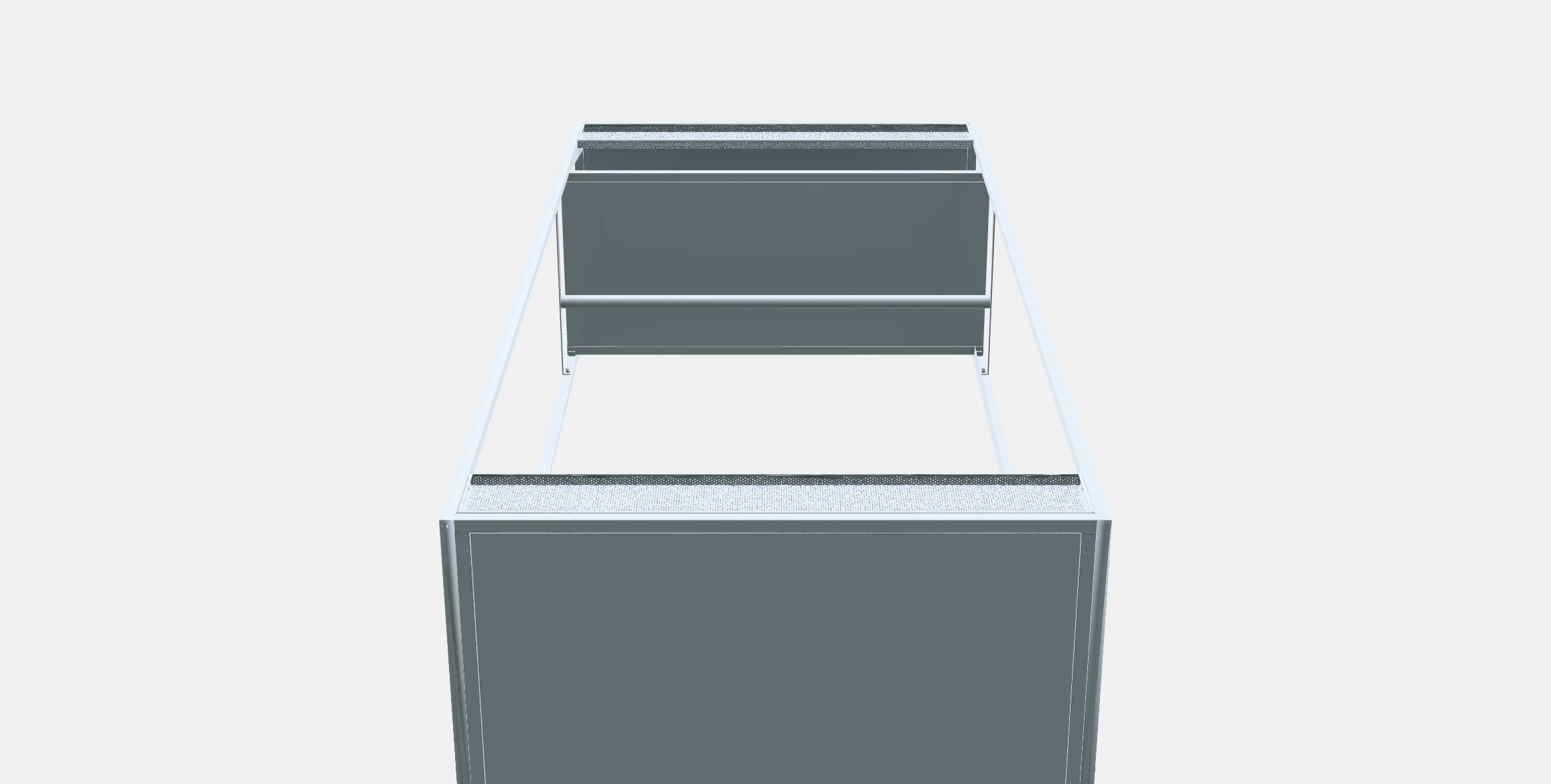 PLATSA Open clothes hanging unit 1 3D model_8