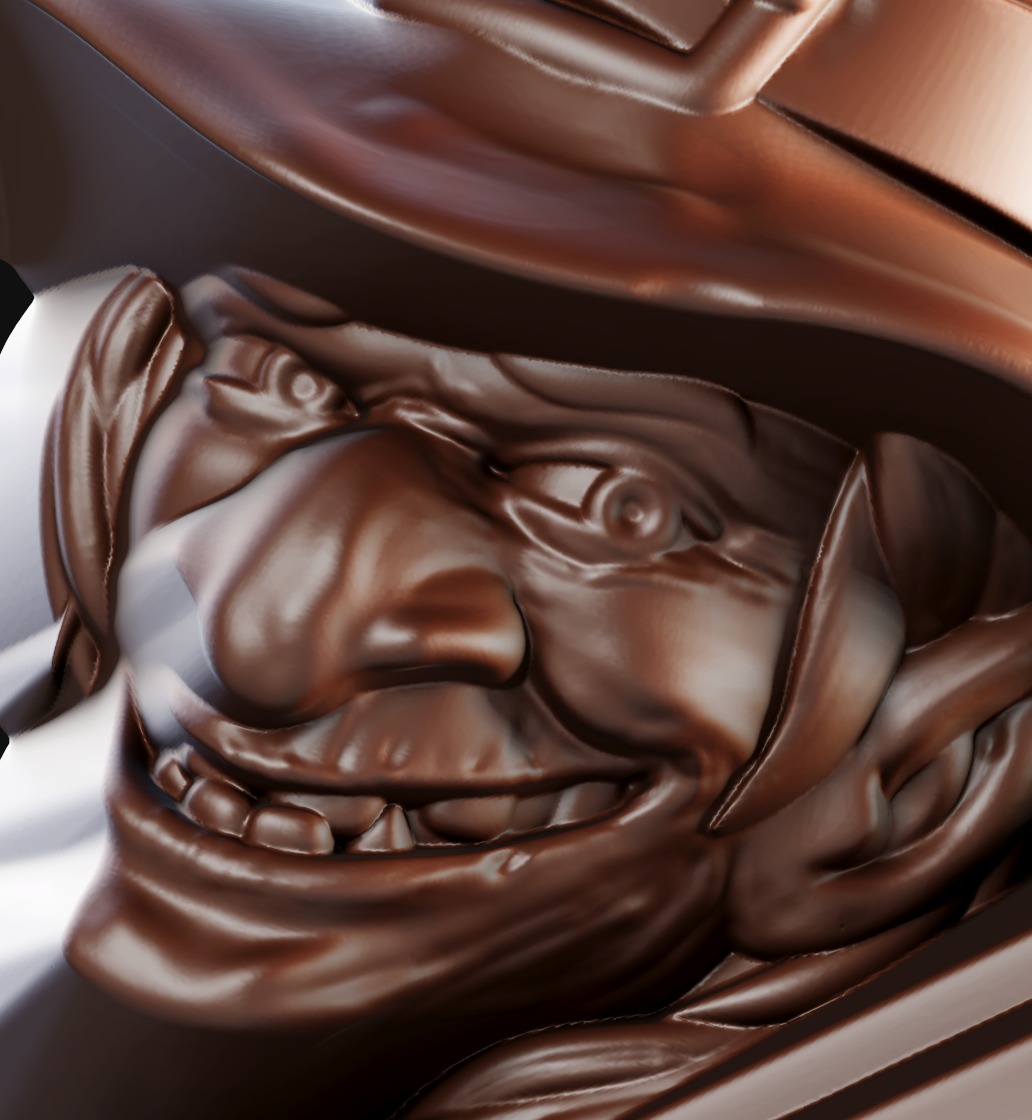 Halloween - Witch with Book 3D Printable Chocolate Mold 3D print model_10