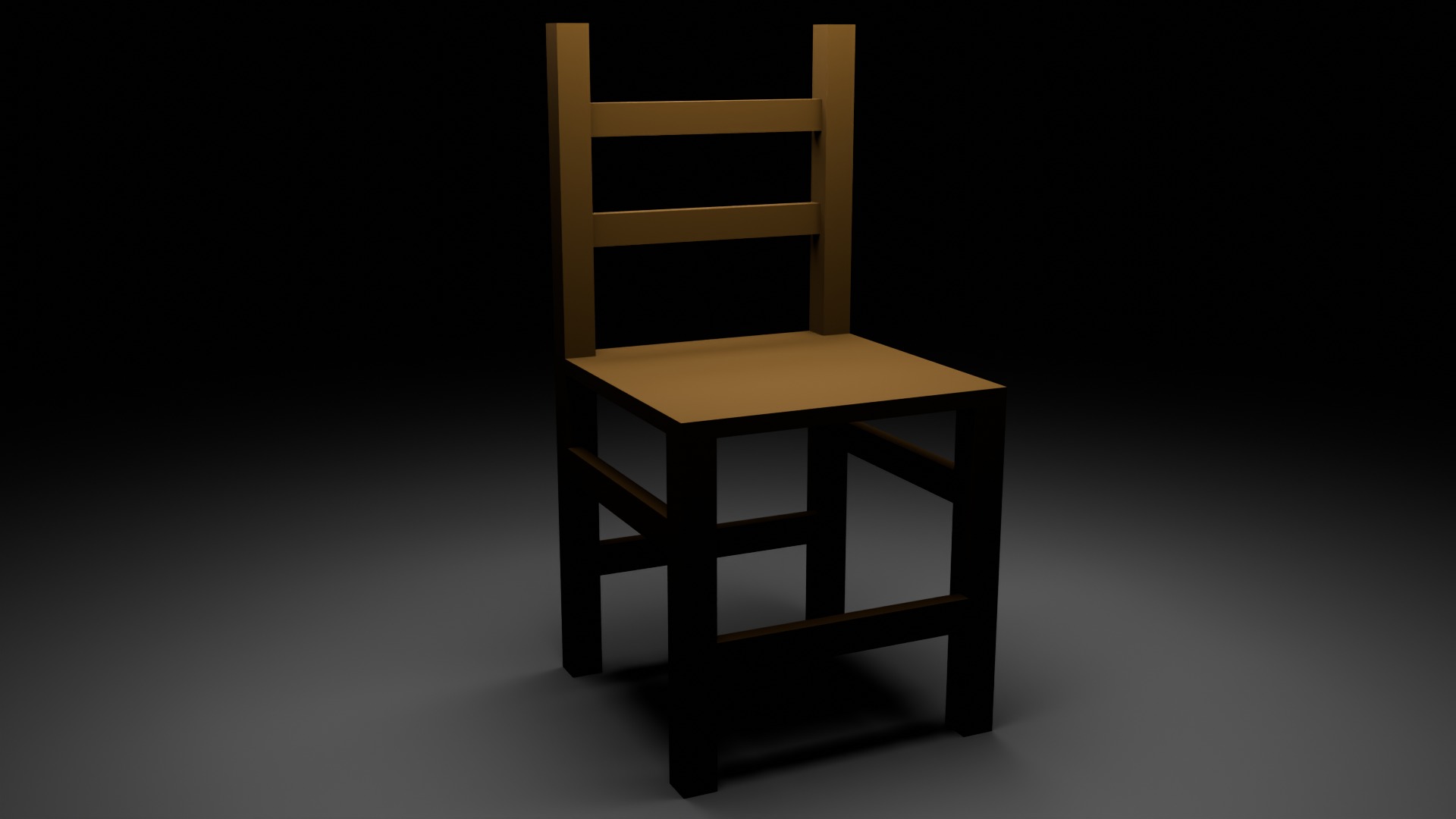 Classic chair Free 3D model_2