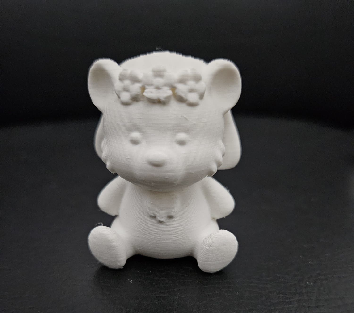 Cute Bear Wedding Cake Topper 3D print model_18