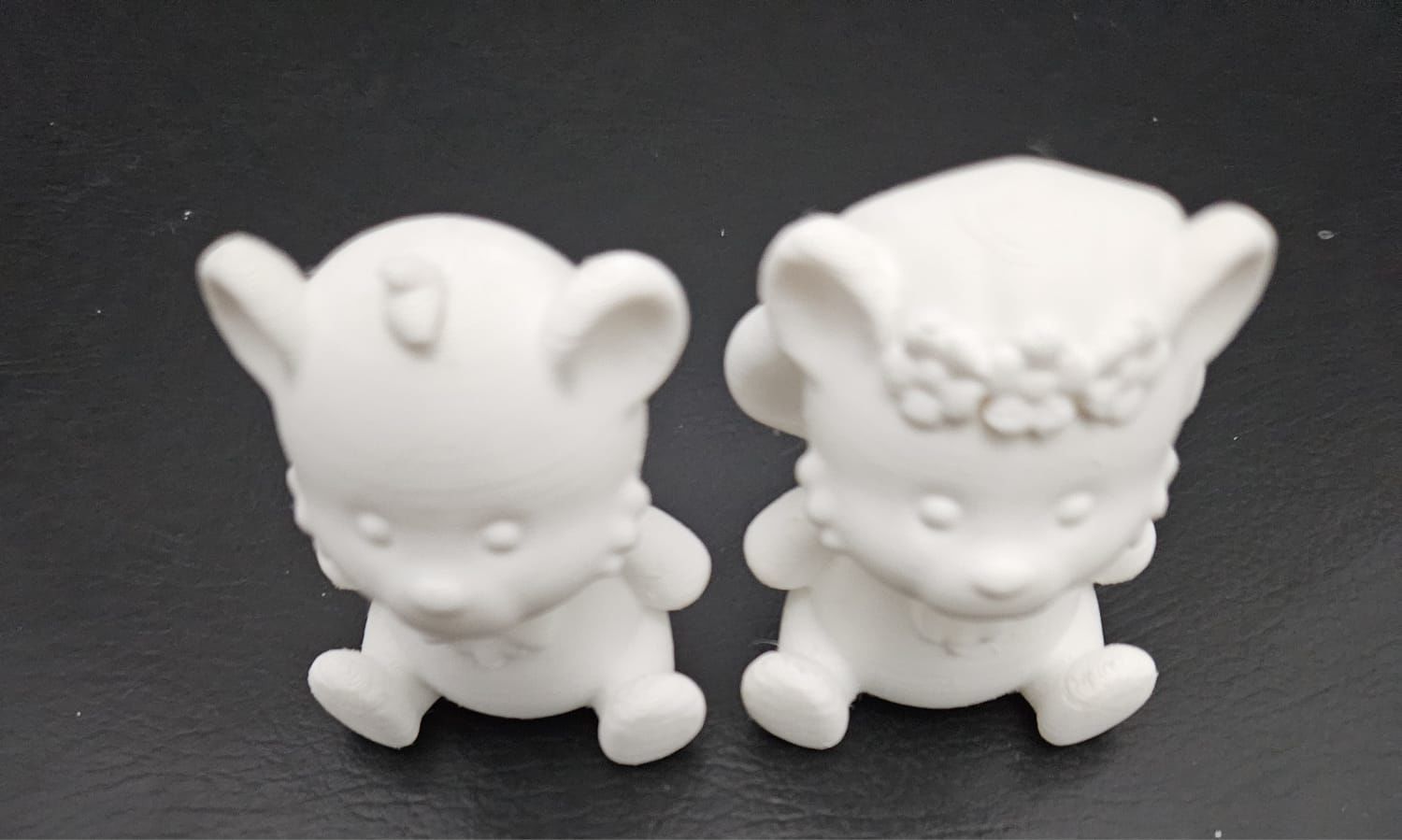 Cute Bear Wedding Cake Topper 3D print model_15