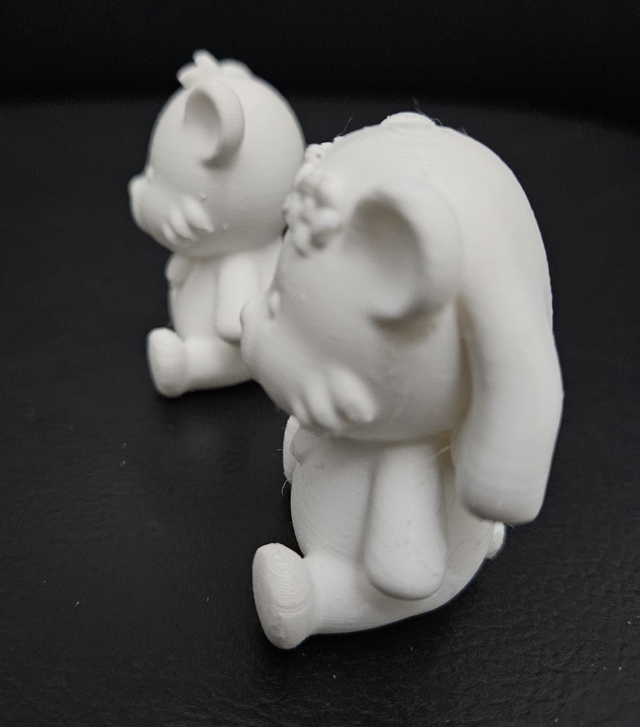 Cute Bear Wedding Cake Topper 3D print model_9