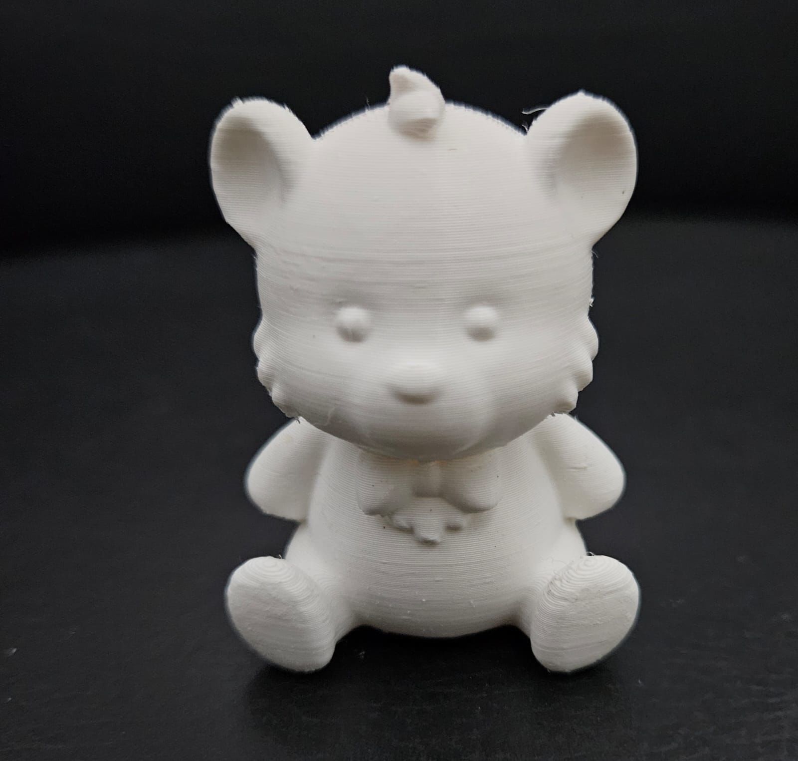 Cute Bear Wedding Cake Topper 3D print model_17