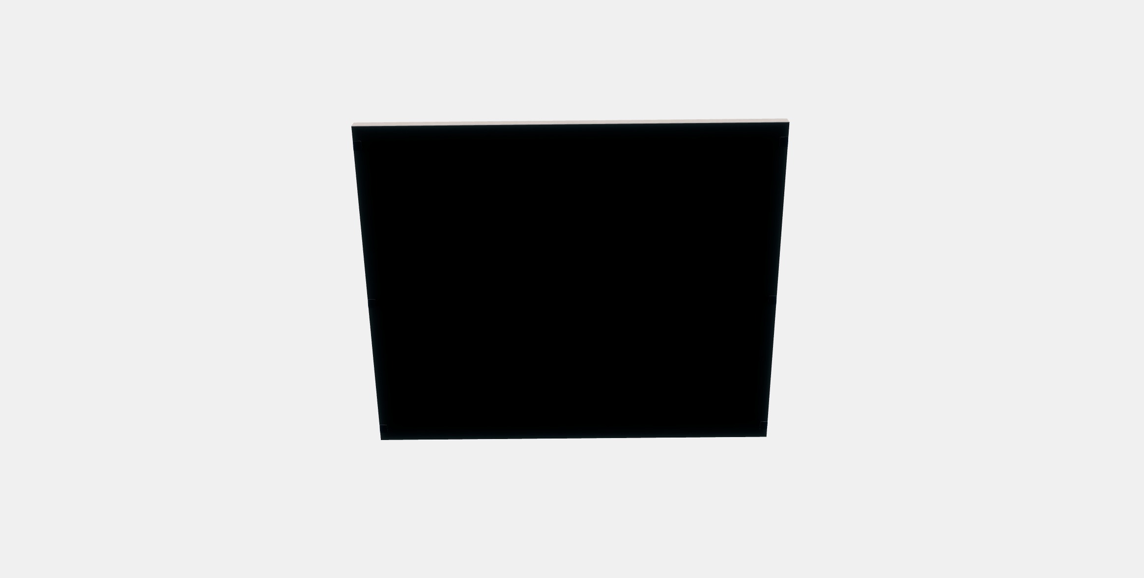 HAUGA Shelf 1 Low-poly 3D model_7