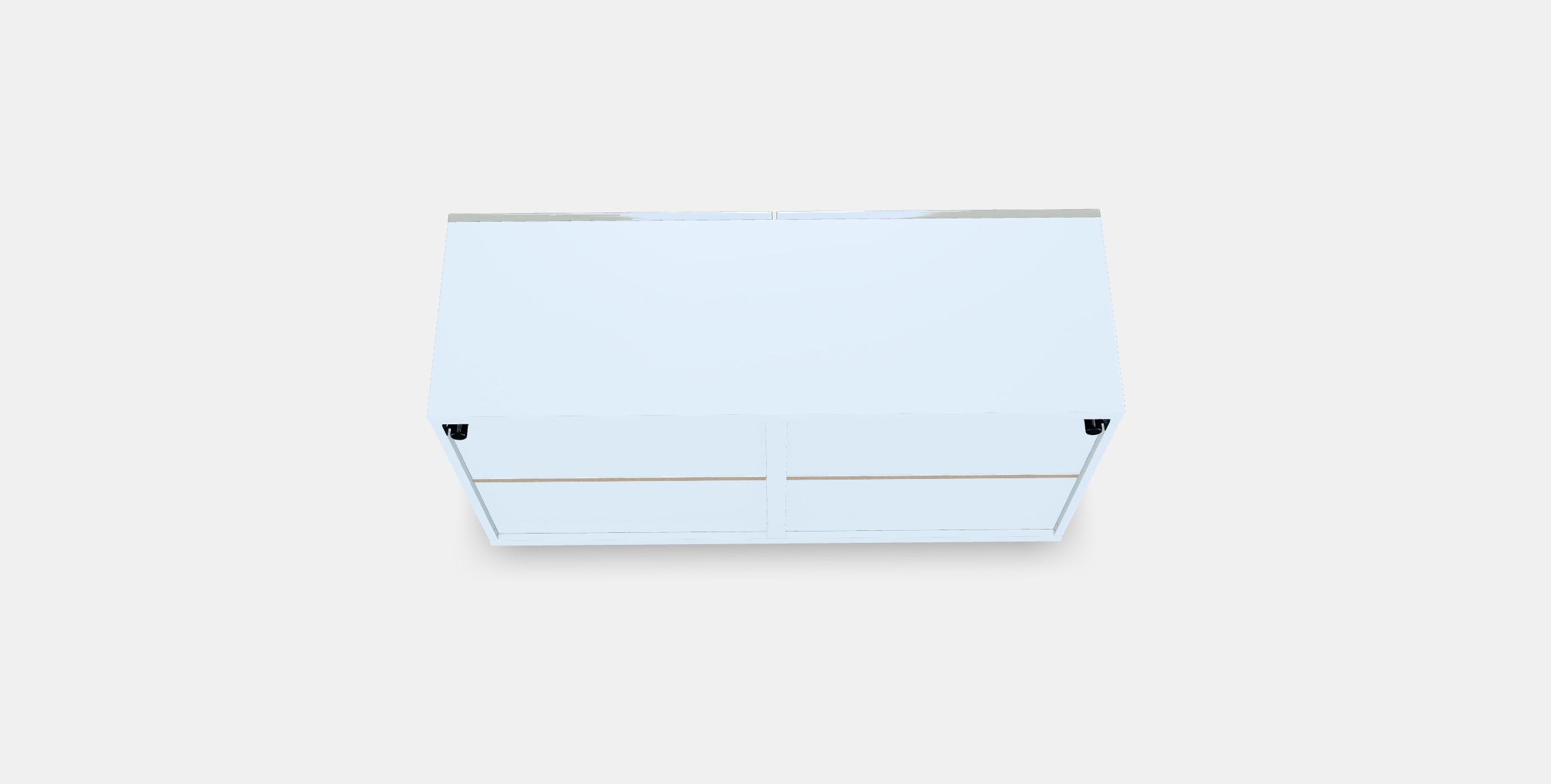 BESTA Shelf unit with doors 15 Low-poly 3D model_3