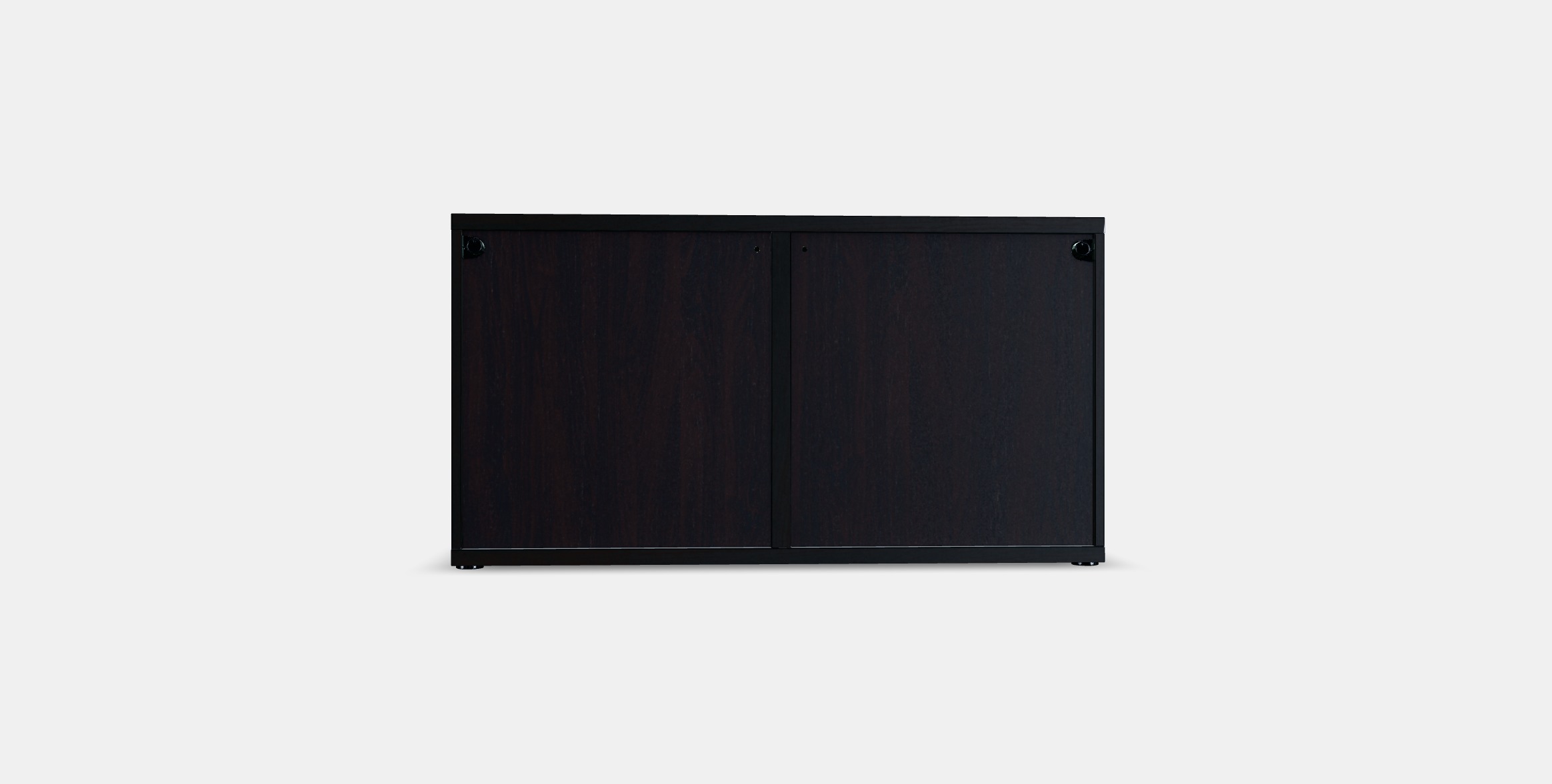 BESTA Shelf unit with glass doors 1 3D model_12