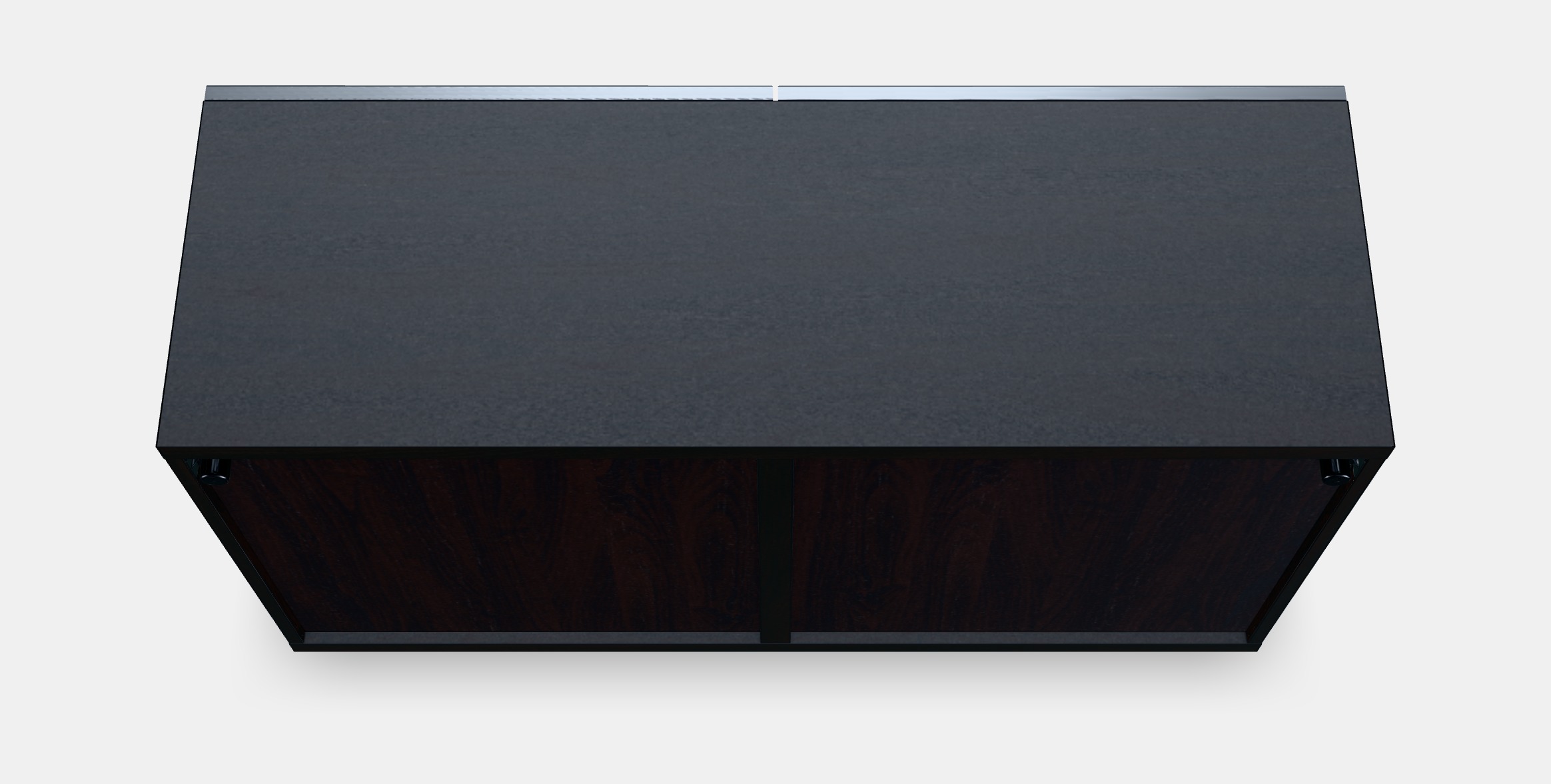 BESTA Shelf unit with glass doors 1 3D model_8