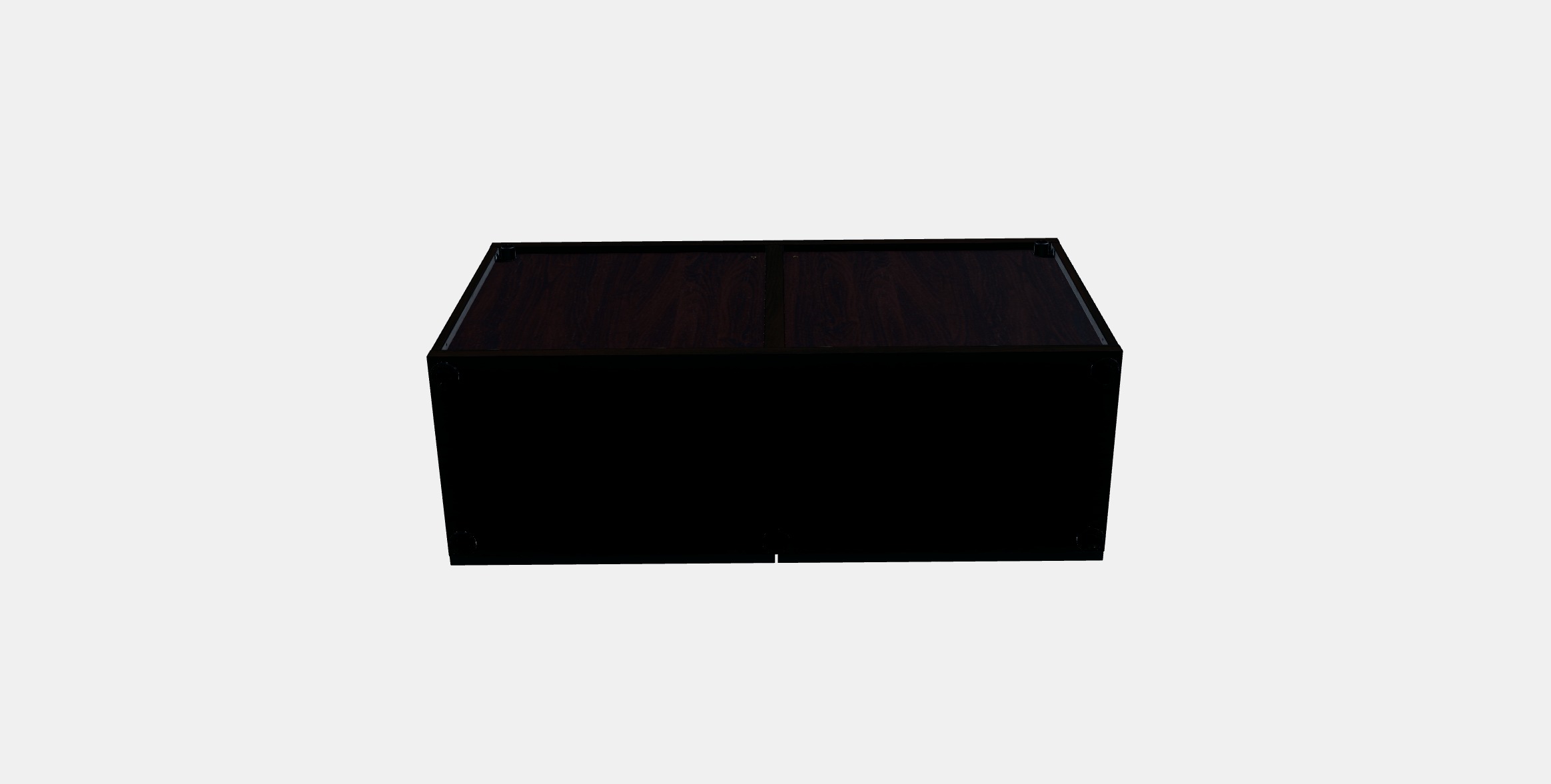 BESTA Shelf unit with glass doors 1 3D model_6