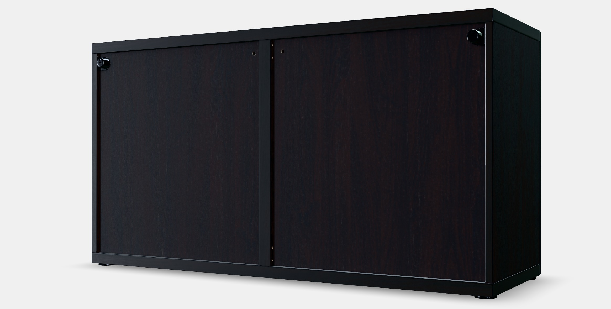 BESTA Shelf unit with glass doors 1 3D model_14