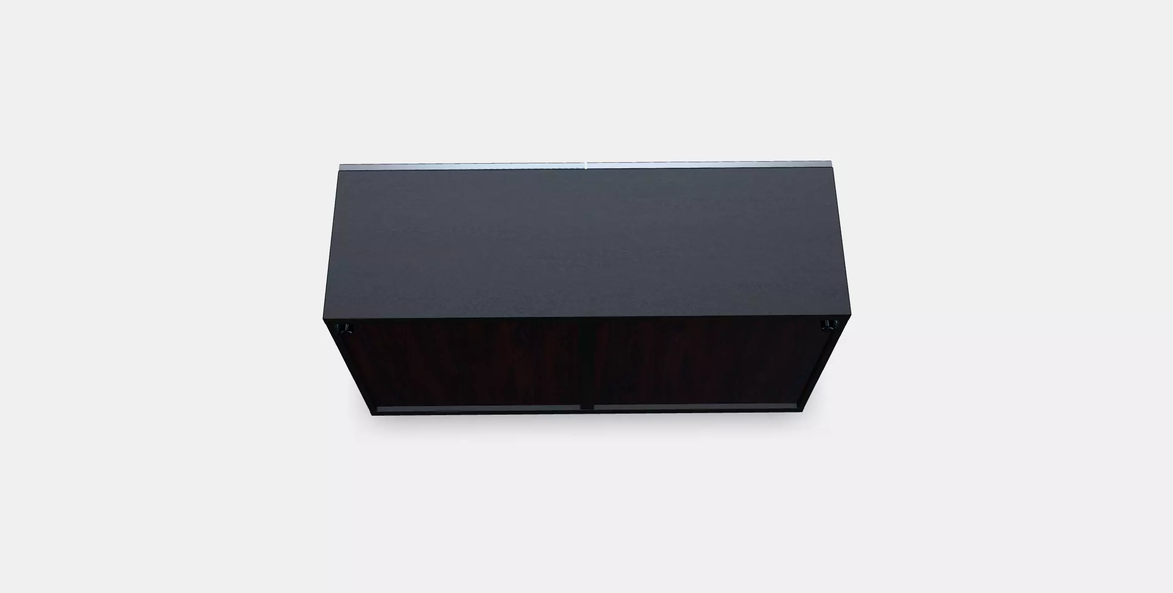 BESTA Shelf unit with glass doors 1 3D model_0