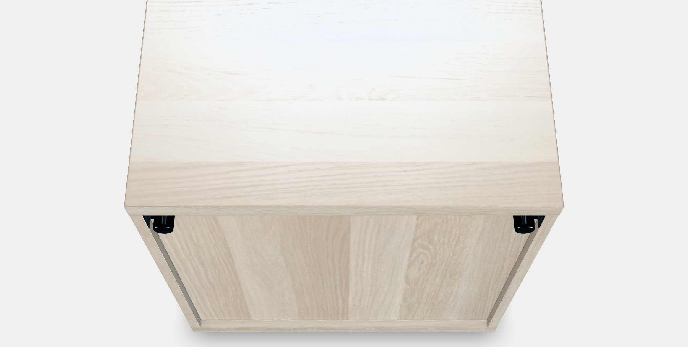 BESTA Shelf unit with glass door 13 Low-poly 3D model_12