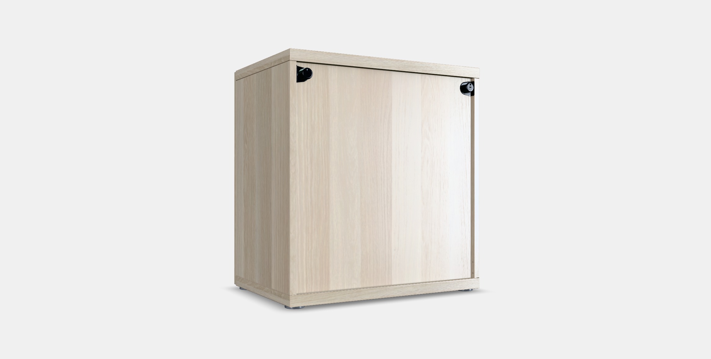 BESTA Shelf unit with glass door 13 Low-poly 3D model_14