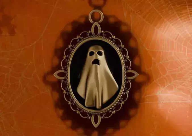 Ghost Pendant 3D print model