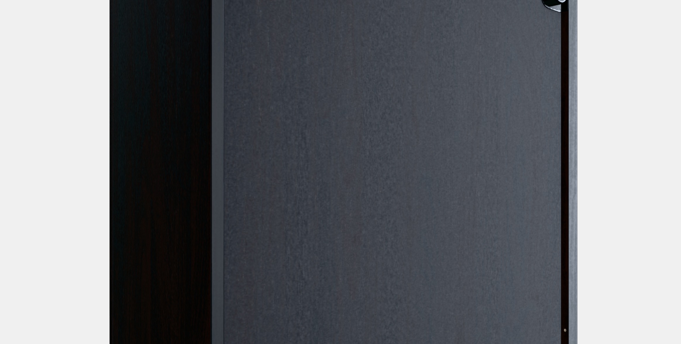 BESTA Shelf unit with glass door 14 3D model_8