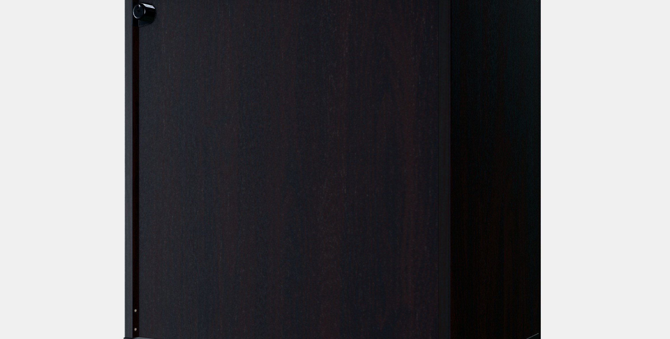 BESTA Shelf unit with glass door 14 3D model_16